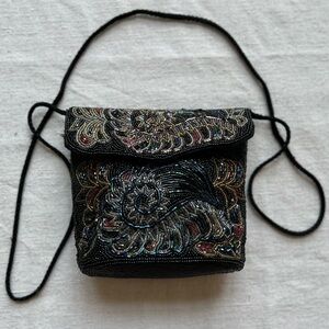 Gorgeous Vintage Carla Marchi Beaded Evening Bag